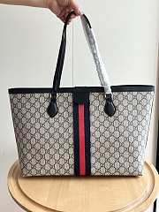 Gucci Ophidia GG Medium Tote Bag Beige 38x28x14cm - 2