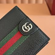 Gucci Ophidia Leather Wallet 11x9cm - 2