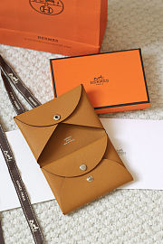 Hermès Calvi Duo Wallet 10.5x7x1.3cm - 3