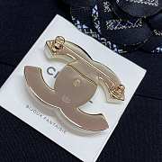 Chanel C24 Oversized CC Pearl Brooch - 2