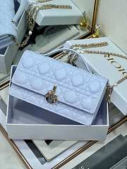 Dior My Dior Mini Bag Blue 21x11x5cm - 6
