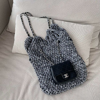  Chanel Mesh Shopping Bag 13x11cm