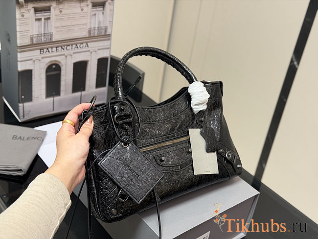 Balenciaga Le City First Bag Black 32x20cm - 1