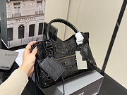 Balenciaga Le City First Bag Black 32x20cm - 3