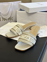Dior Dway Heeled Slide - 5