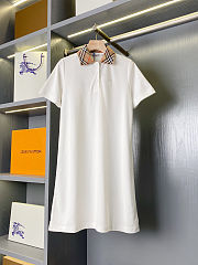 Burberry Check cotton polo dress - 1