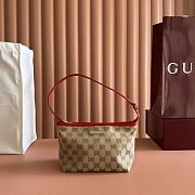 Gucci Small Pouch With Strap And Plaque 22x14x5.5cm - 1