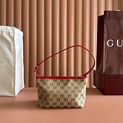 Gucci Small Pouch With Strap And Plaque 22x14x5.5cm - 6