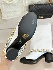 Chanel Chain-Detail High Boots - 4