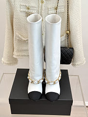 Chanel Chain-Detail High Boots - 3
