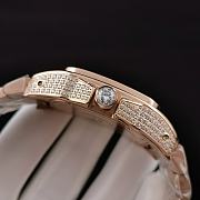 Cartier Santos de Cartier Rose Gold Diamond Watch - 6