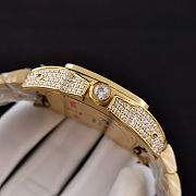 Cartier Santos de Cartier Yellow Gold Diamond Watch - 5
