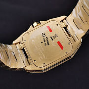 Cartier Santos de Cartier Yellow Gold Diamond Watch - 3