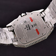 Cartier Santos de Cartier Silver Diamond Watch - 5