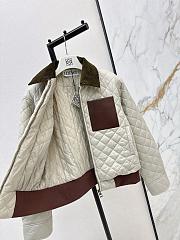  Loewe Corduroy-Collar Quilted Jacket  - 6