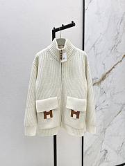 Hermes Wool knit jacket - 1