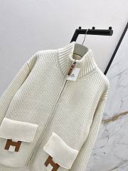 Hermes Wool knit jacket - 2