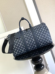 Louis Vuitton Keepall Bandoulière 50 Shadow Blue 50x29x23cm - 1