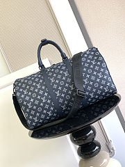 Louis Vuitton Keepall Bandoulière 50 Shadow Blue 50x29x23cm - 2