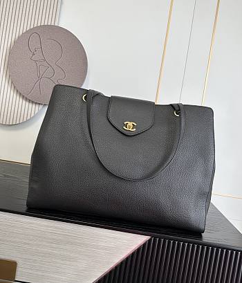 Chanel Large Shopping Black Bag 36x46x20cm