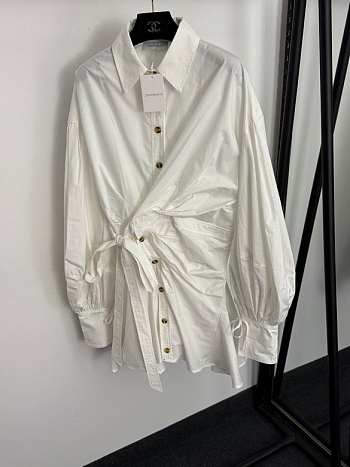 Zimmermann Rebellion Poplin White Dress
