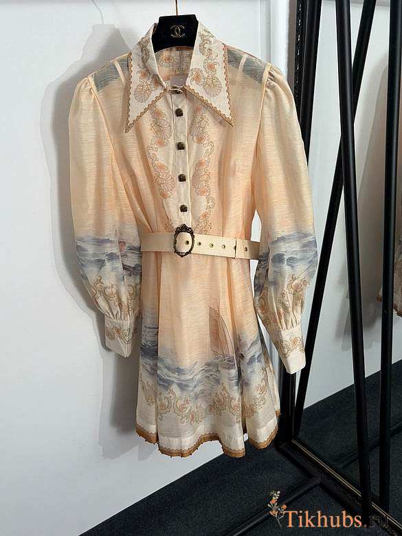  Zimmermann Rebellion Marine Mini Dress  - 1