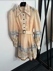  Zimmermann Rebellion Marine Mini Dress  - 1