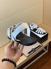 Gucci Fisherman White Sandals - 4