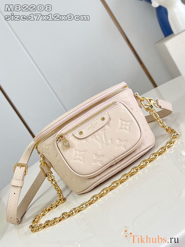 Louis Vuitton Mini Bumbag Monogram Empreinte 17x12x9.5cm - 1
