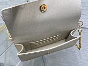 Christian Dior Oblique Chambray 30 Montaigne Cigale Pouch 20.5x11x5cm - 3