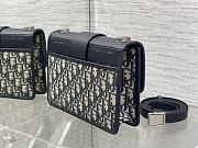 Dior 30 Montaigne Oblique Jacquard Flap Bag 24×17×8cm - 5