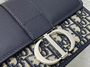 Dior 30 Montaigne Oblique Jacquard Flap Bag 24×17×8cm - 3