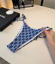 Gucci GG Monogram Blue Bikini - 6