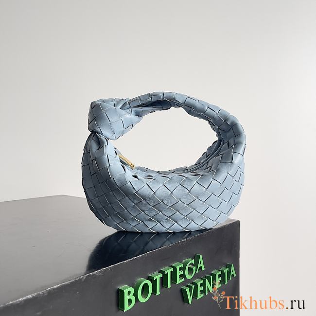 Bottega Veneta Mini Jodie Blue Bag 23x15x5cm - 1
