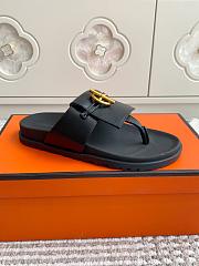 Hermès Miss Black Sandal  - 3