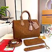 Louis Vuitton Speedy P9 Bandoulière 30 Brown Bag 30×17×21cm - 1