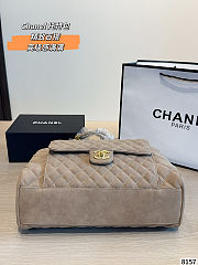 Chanel Quilted Suede Tote Bag 34x13x25cm - 2