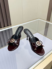 Versace Opera Bow Mules - 4