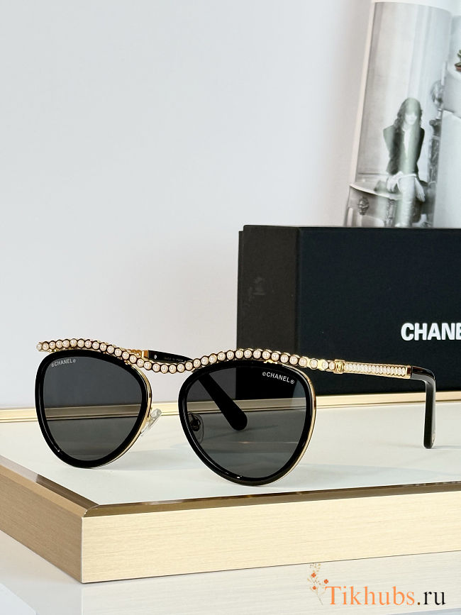 CHANEL Cat Eye Sunglasses - 1