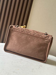 Chanel Natural Beauty Light Brown Flap Bag 34x25x10cm - 3