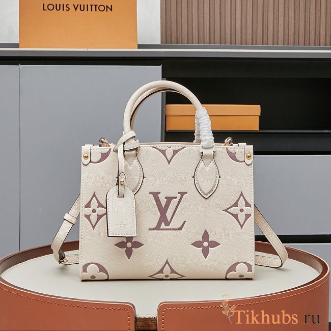  Louis Vuitton OnTheGo Bicolor Monogram Empreinte 25.0x1.0x19.0cm - 1
