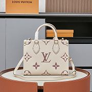  Louis Vuitton OnTheGo Bicolor Monogram Empreinte 25.0x1.0x19.0cm - 6