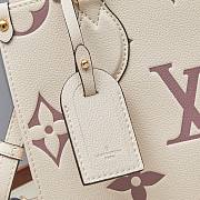  Louis Vuitton OnTheGo Bicolor Monogram Empreinte 25.0x1.0x19.0cm - 5