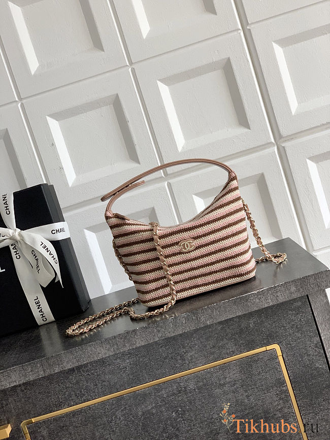 Chanel Coco Crochet Mini Hobo Bag  - 1