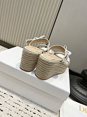  Dior Platform Wedge Sandals - 2