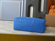 Louis Vuitton Mini Shopper Blue Tote 35x28x13cm - 5