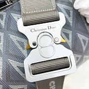 Dior Lingot 50 Duffle Grey Bag 50x25x21.5cm - 5