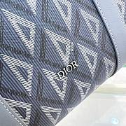 Dior Lingot 50 Duffle Grey Bag 50x25x21.5cm - 3