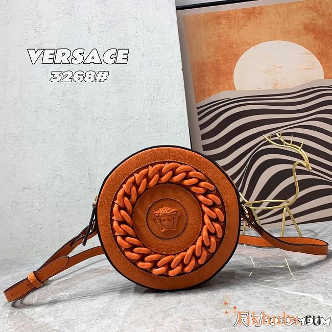 Versace La Medusa Round Camera Bag 19x5x19cm - 1