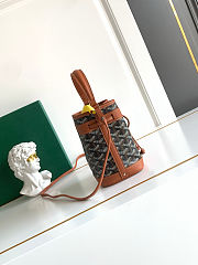 Goyard Petit Flot Mini Bucket Bag 12X10X17.5 cm - 3